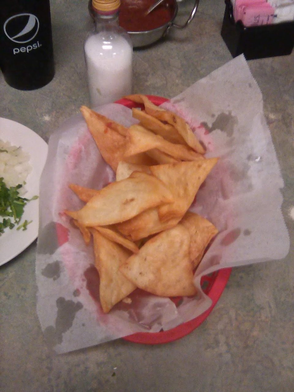 Flour Tortillas Fried